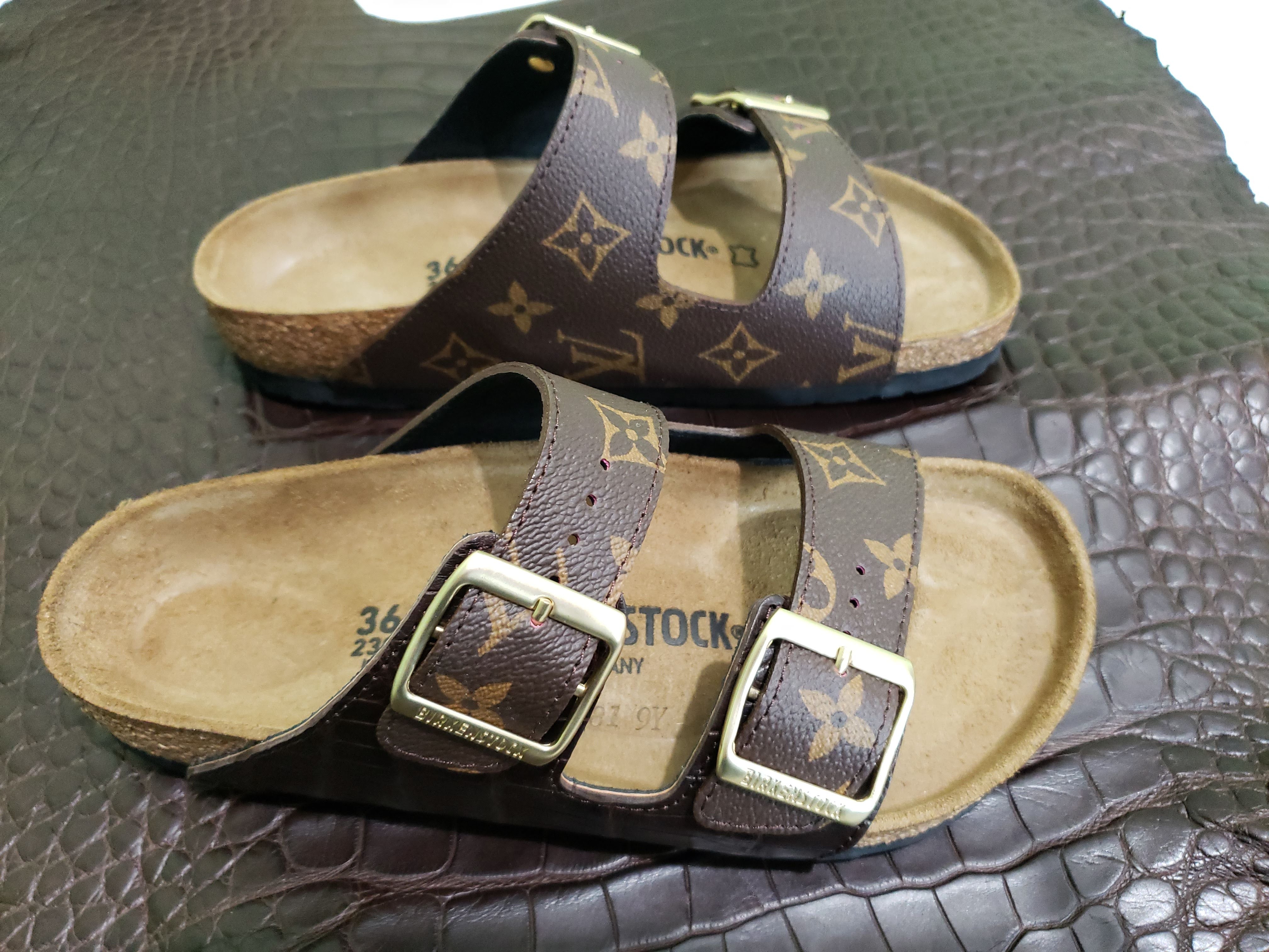 LOUIS VUITTON CUSTOM BIRKENSTOCK