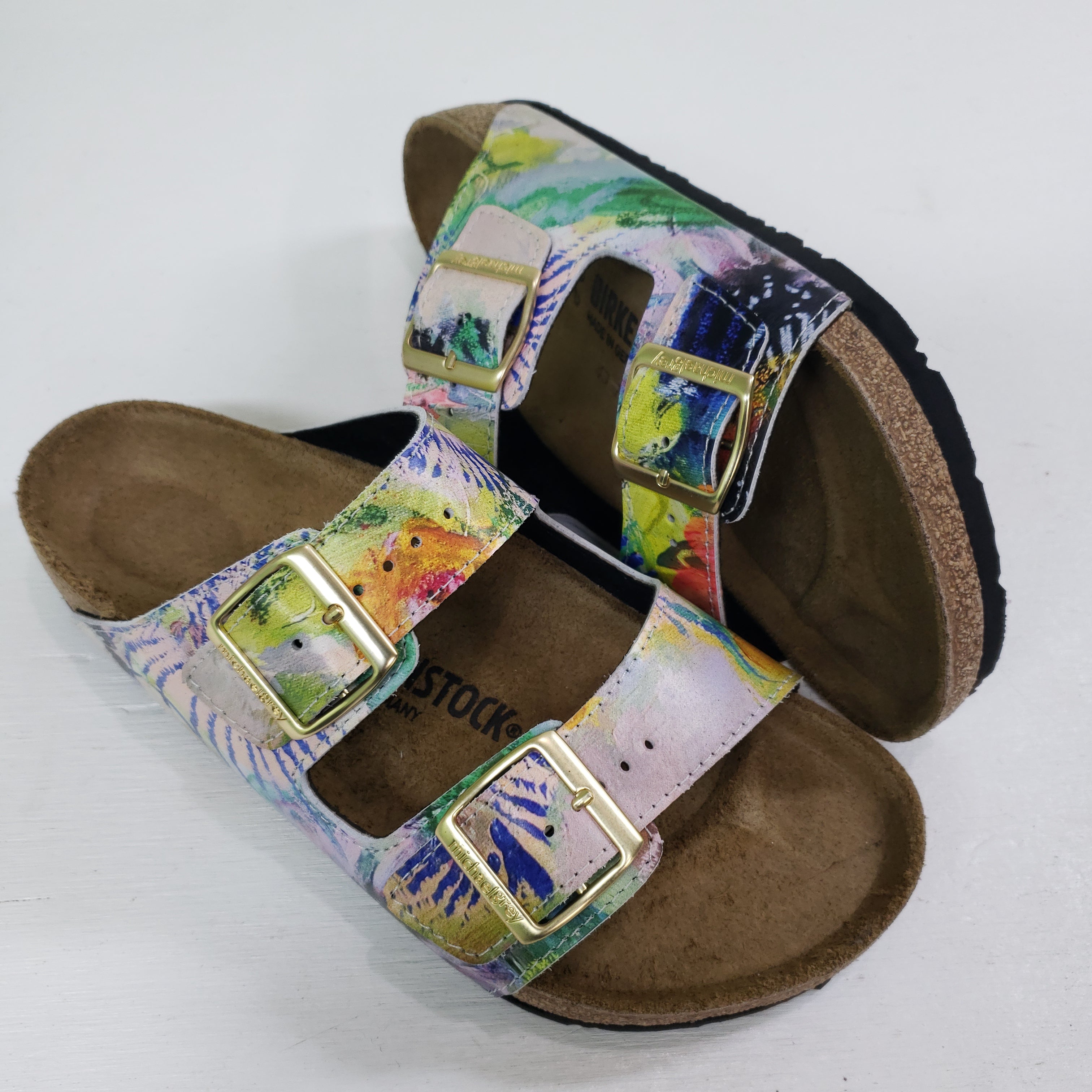 Birkenstock holographic sandals 2025