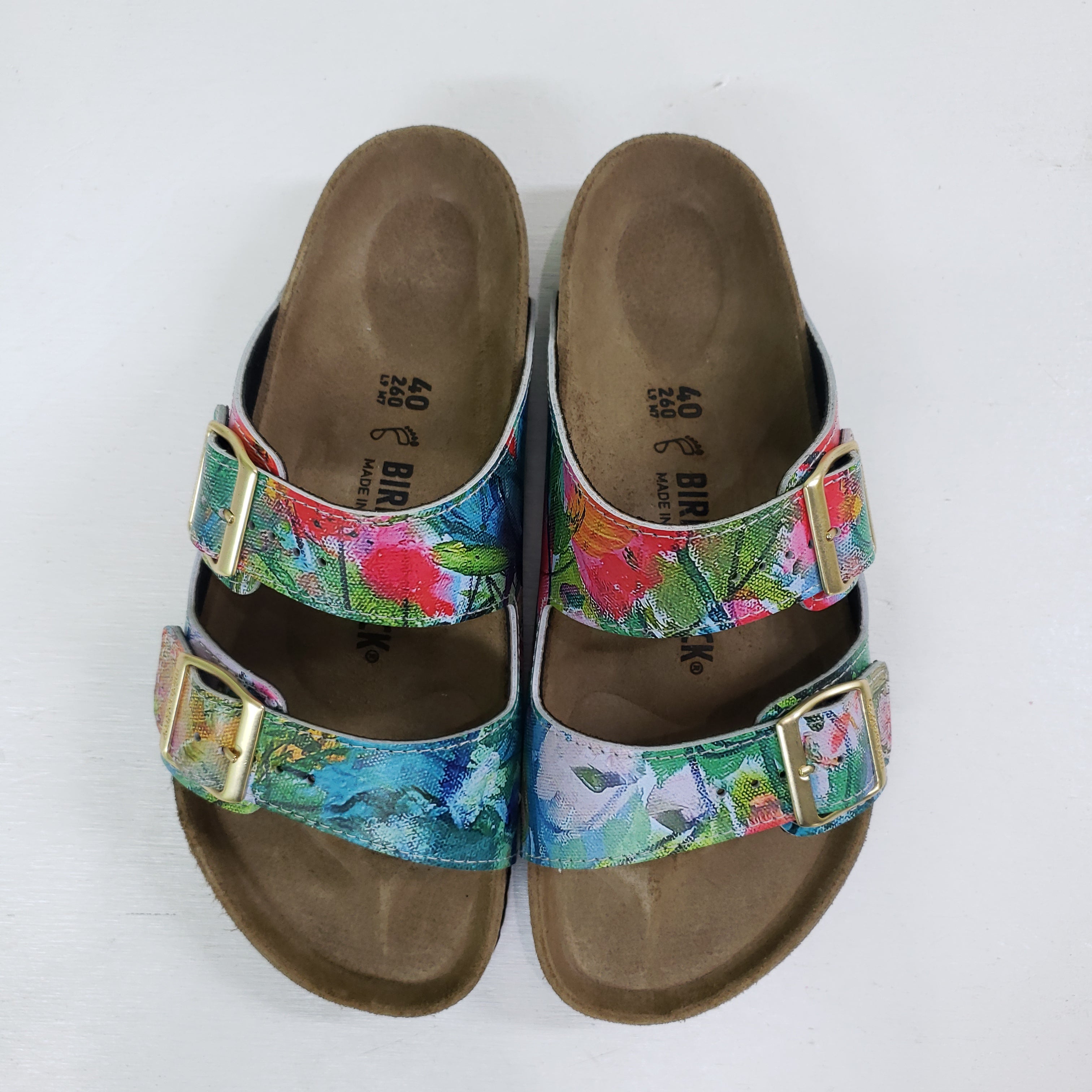 ENERGY: CUSTOM BIRKENSTOCKS  by ELIZABETH BAUMGARTNER x Michael Grey