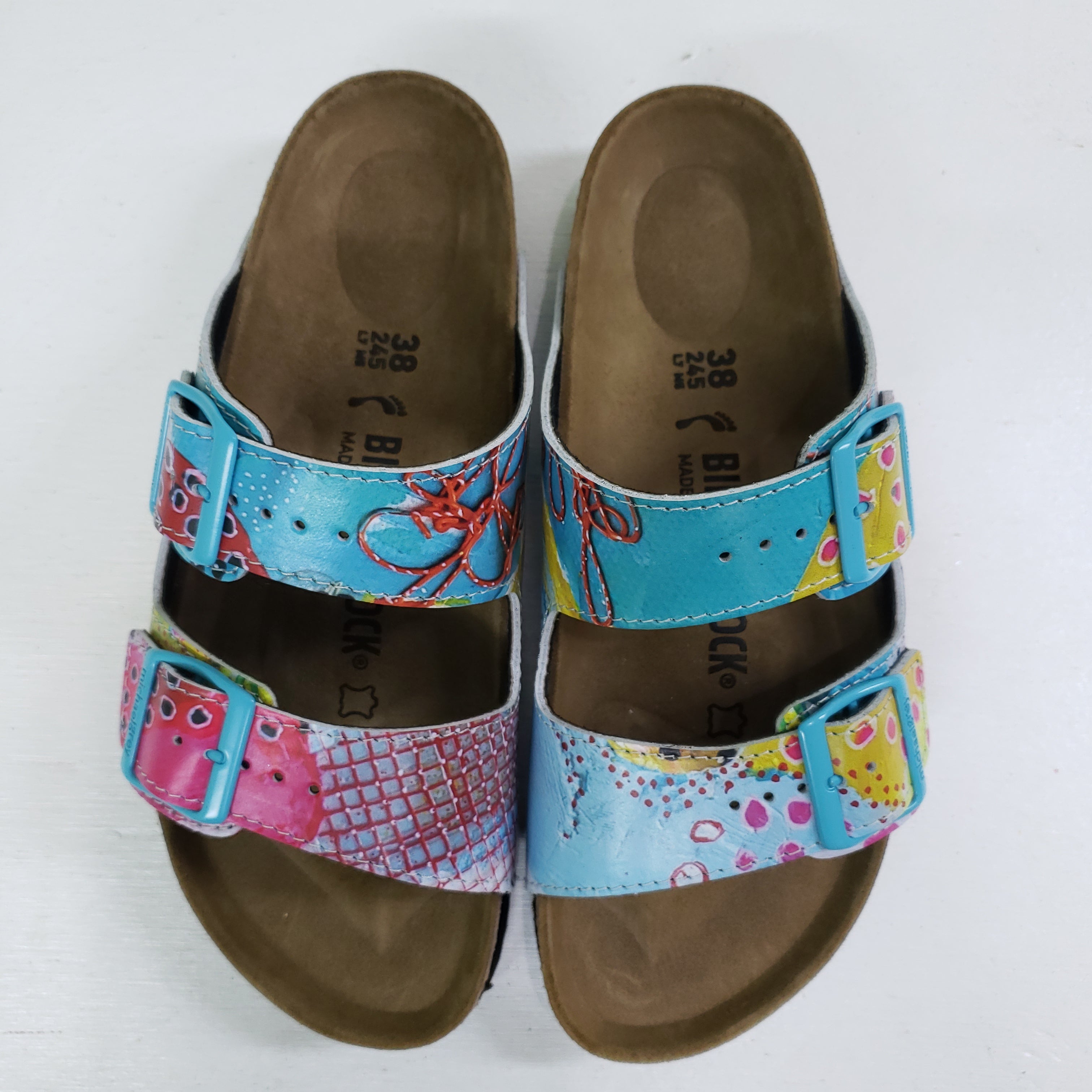 PLAYGROUND CUSTOM BIRKENSTOCKS by HIBA ALYAWER x Michael Grey MICHAEL GREY FOOTWEAR