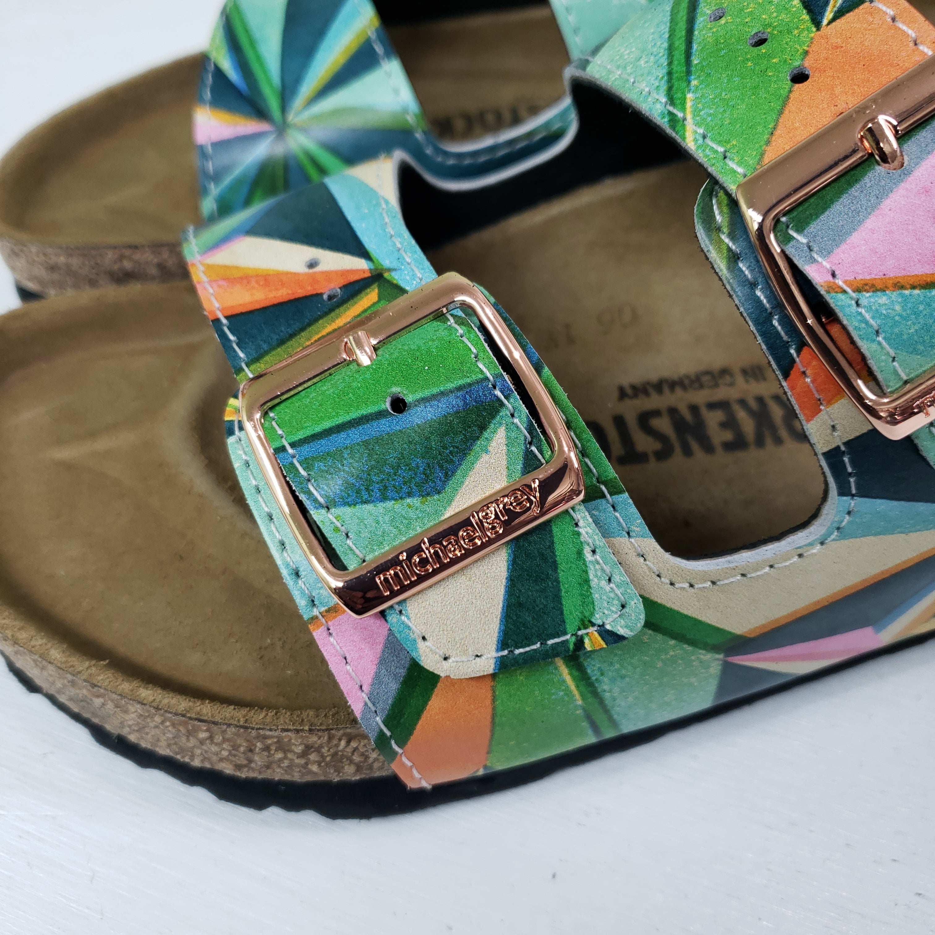 STAR PATTERN: CUSTOM BIRKENSTOCKS  by ASTA BARRINGTON x Michael Grey