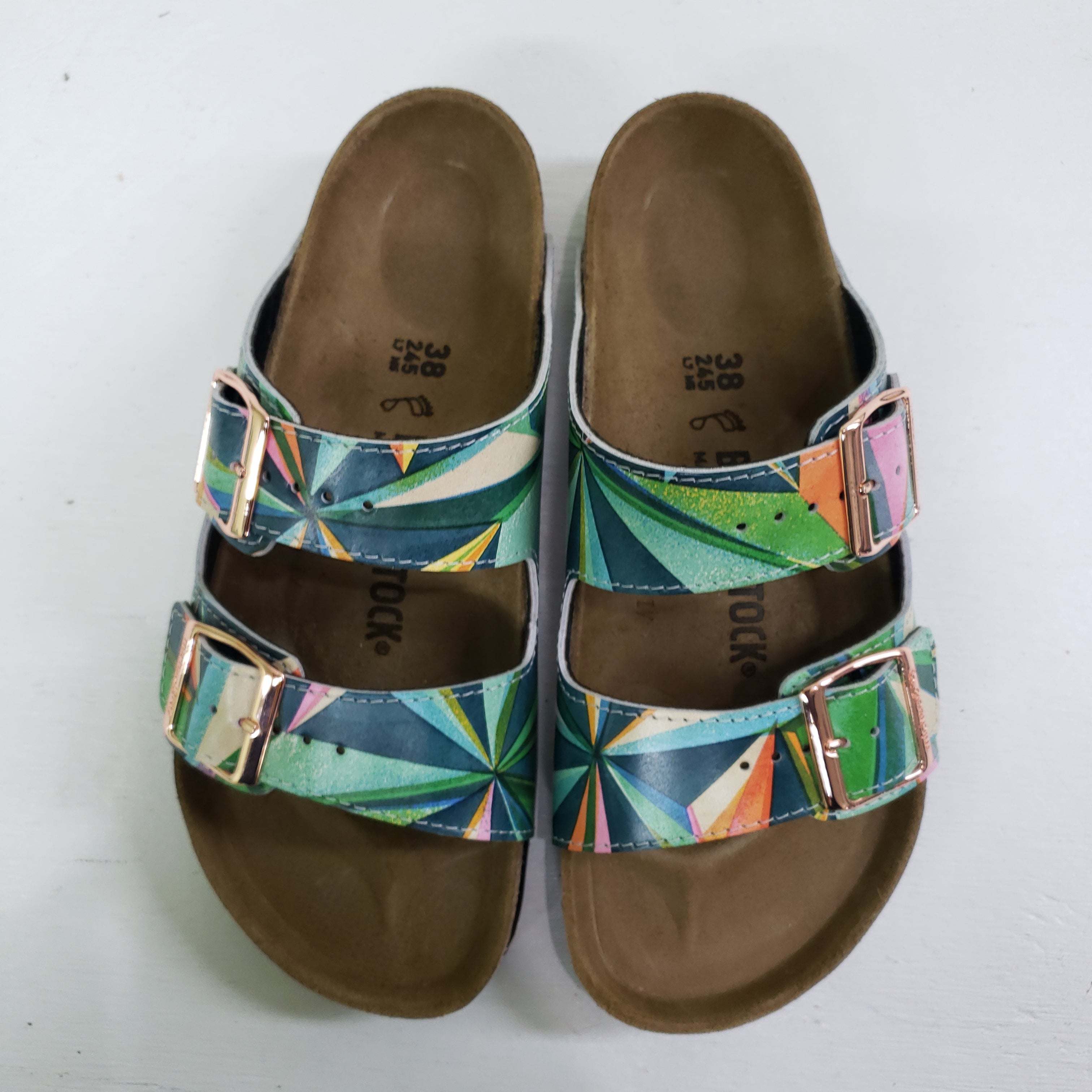 STAR PATTERN: CUSTOM BIRKENSTOCKS  by ASTA BARRINGTON x Michael Grey