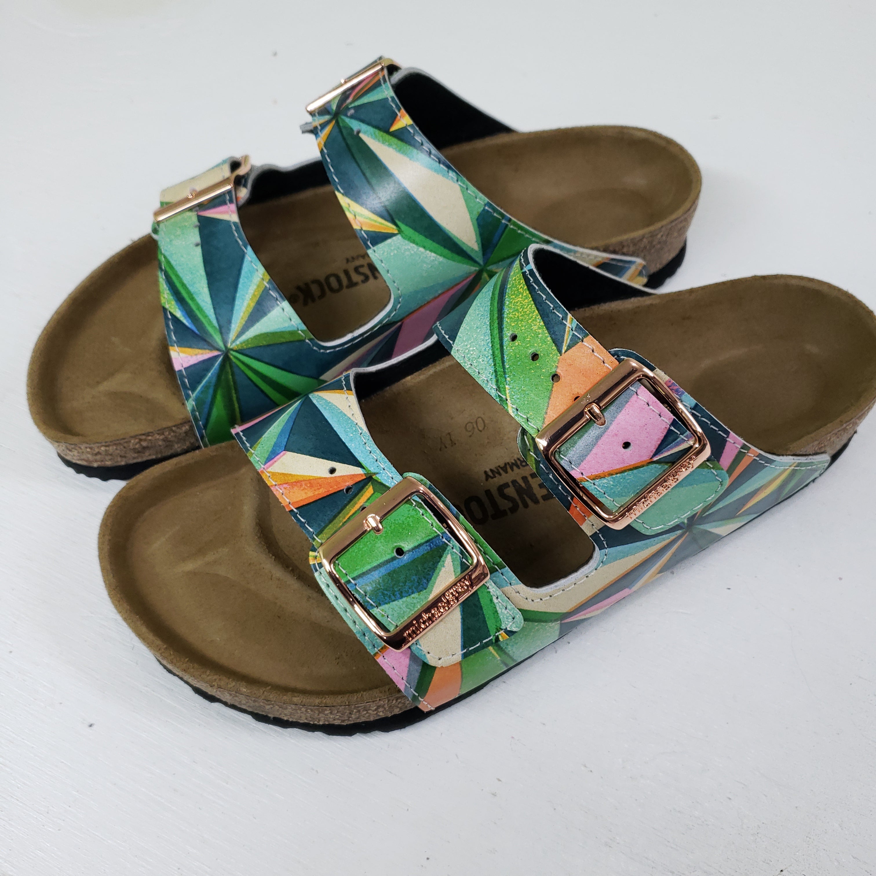 STAR PATTERN: CUSTOM BIRKENSTOCKS  by ASTA BARRINGTON x Michael Grey