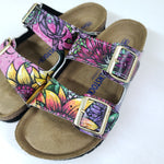 MAGENTA MAGIC: CUSTOM BIRKENSTOCKS  by ALLY SPRAY x Michael Grey