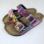 MAGENTA MAGIC: CUSTOM BIRKENSTOCKS  by ALLY SPRAY x Michael Grey