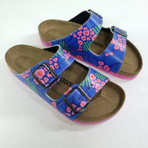 BUBBLE FLOWERS: CUSTOM BIRKENSTOCKS  by BECCA FRANKS x Michael Grey