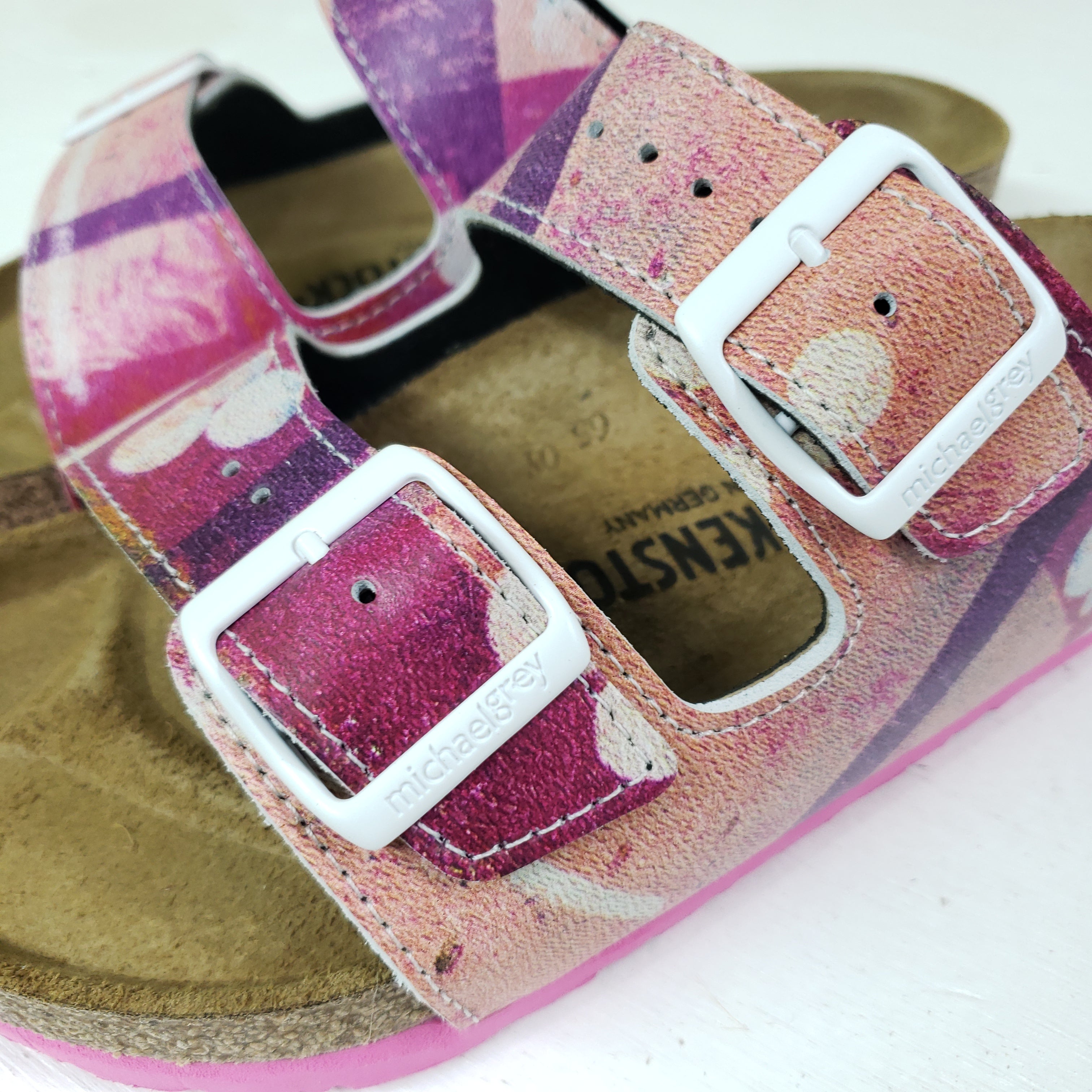 DOROTHY: CUSTOM BIRKENSTOCKS  by MARY LYNN BAIRD x Michael Grey