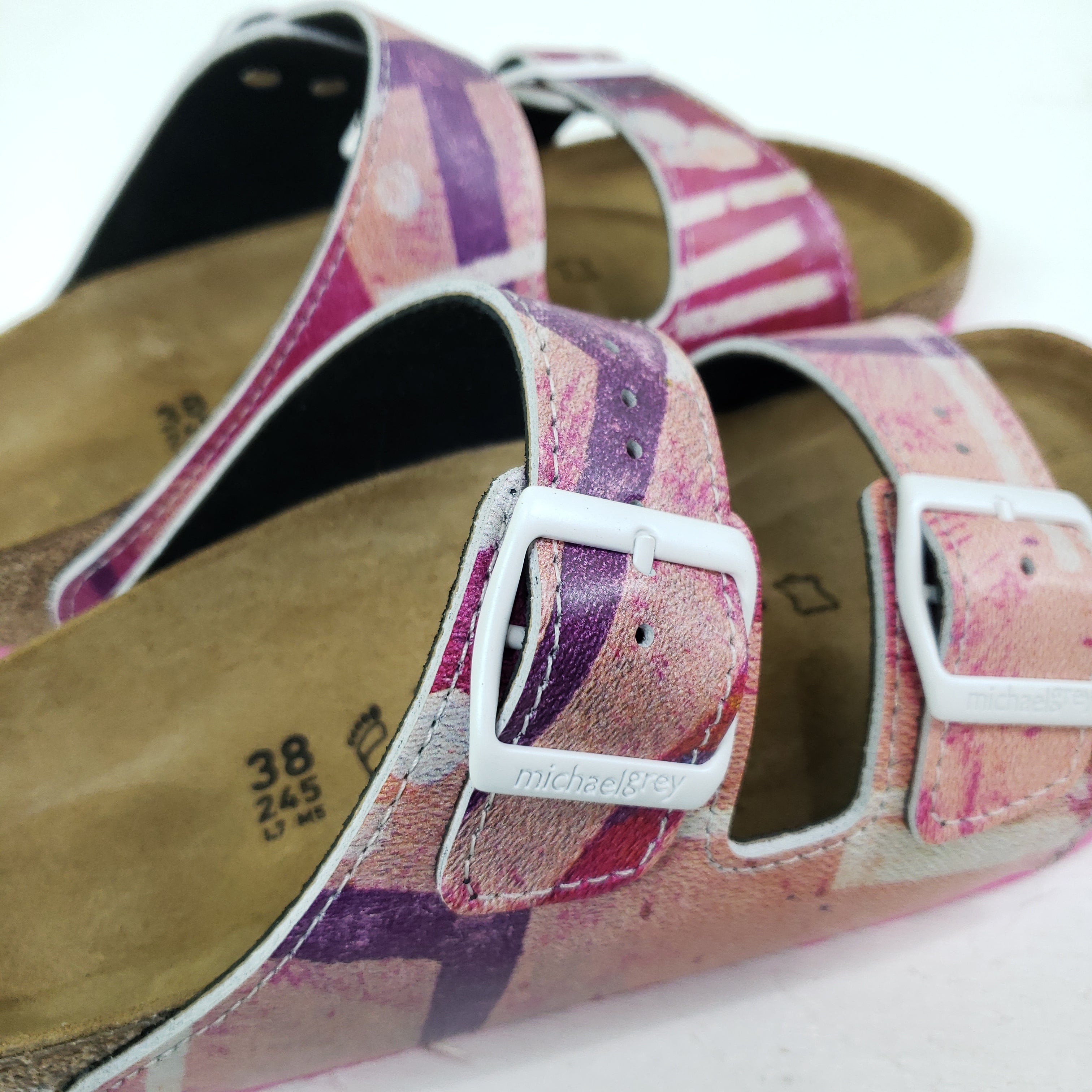 DOROTHY: CUSTOM BIRKENSTOCKS  by MARY LYNN BAIRD x Michael Grey