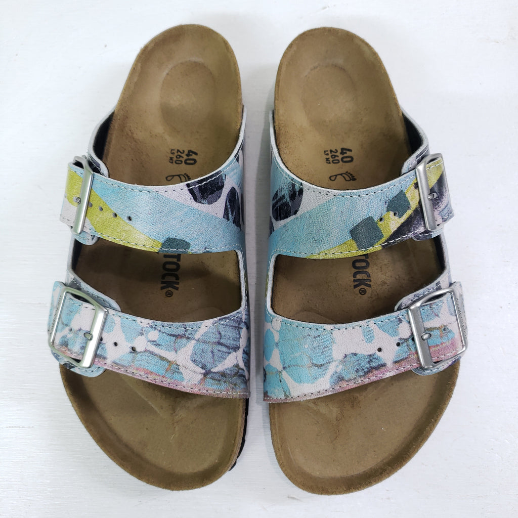 WALTER: CUSTOM BIRKENSTOCKS  by MARY LYNN BAIRD x Michael Grey