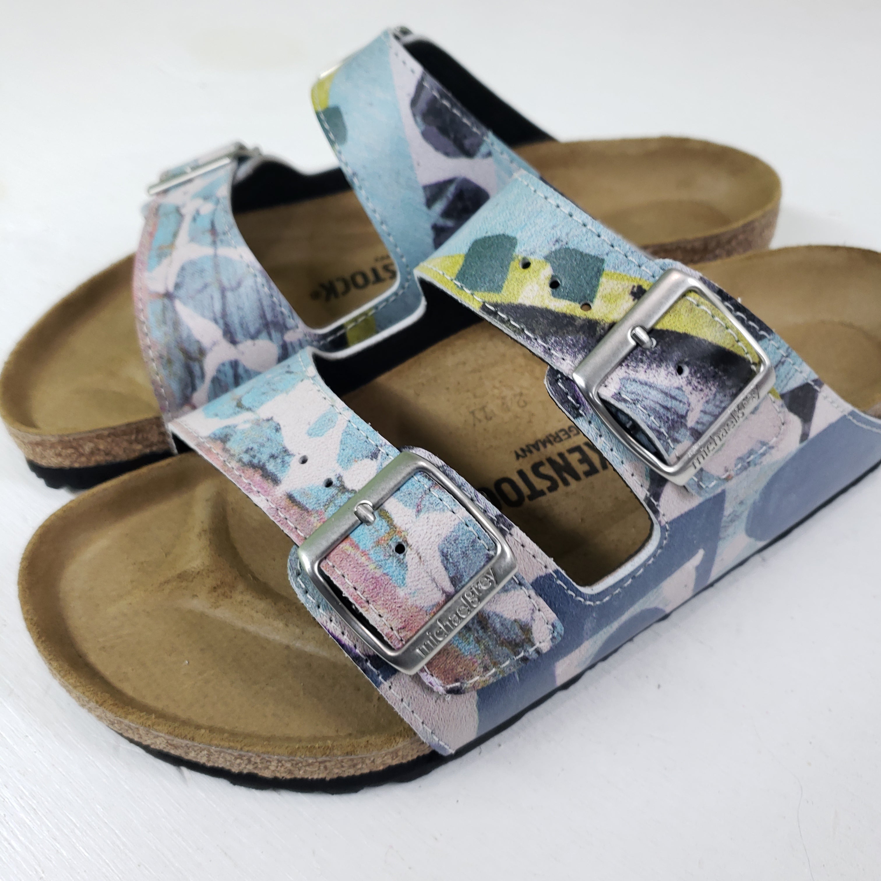 WALTER: CUSTOM BIRKENSTOCKS  by MARY LYNN BAIRD x Michael Grey