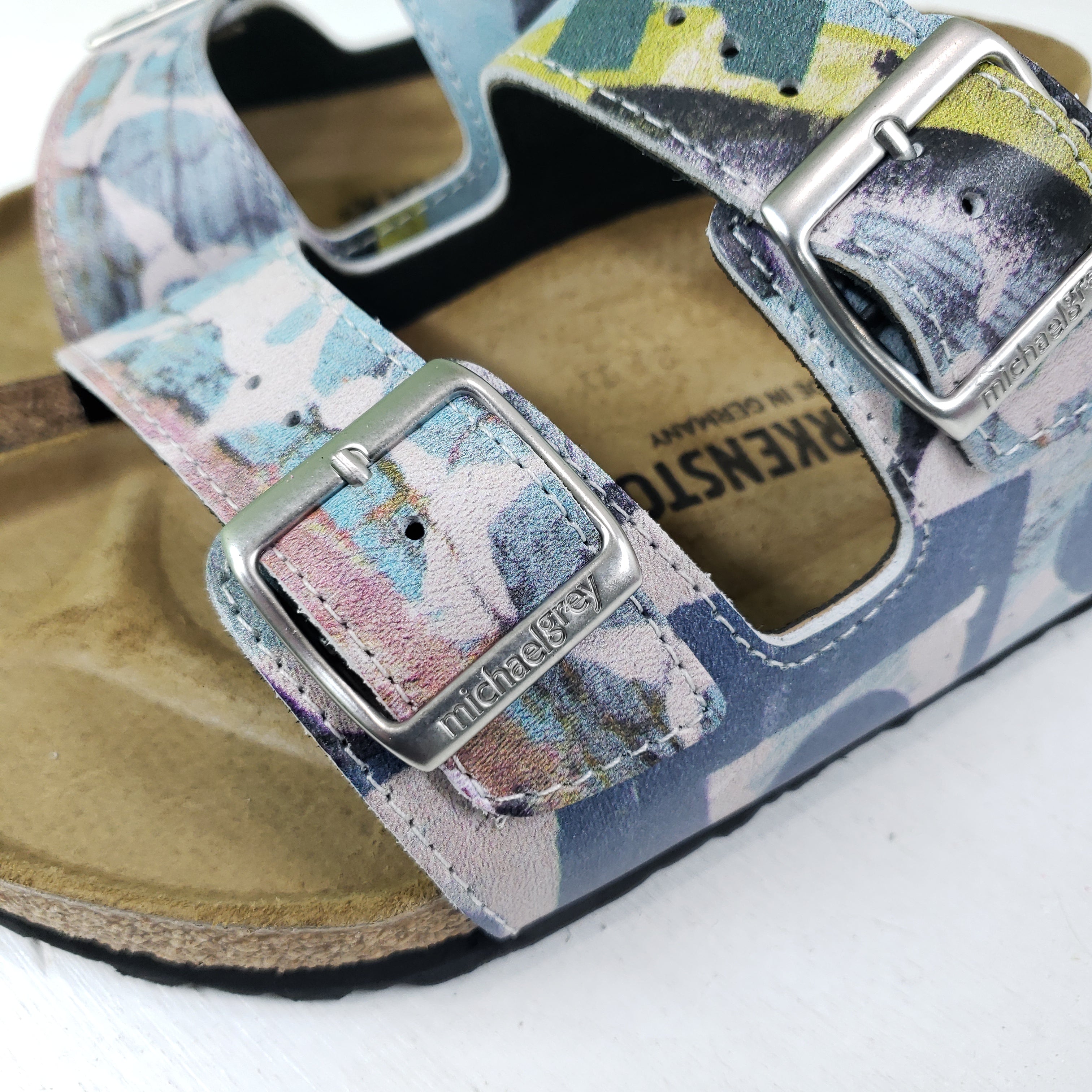 WALTER: CUSTOM BIRKENSTOCKS  by MARY LYNN BAIRD x Michael Grey