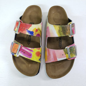 THE CARNIVAL OF THE HEART: CUSTOM BIRKENSTOCKS  by JULES GISSLER x Michael Grey