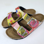 THE CARNIVAL OF THE HEART: CUSTOM BIRKENSTOCKS  by JULES GISSLER x Michael Grey