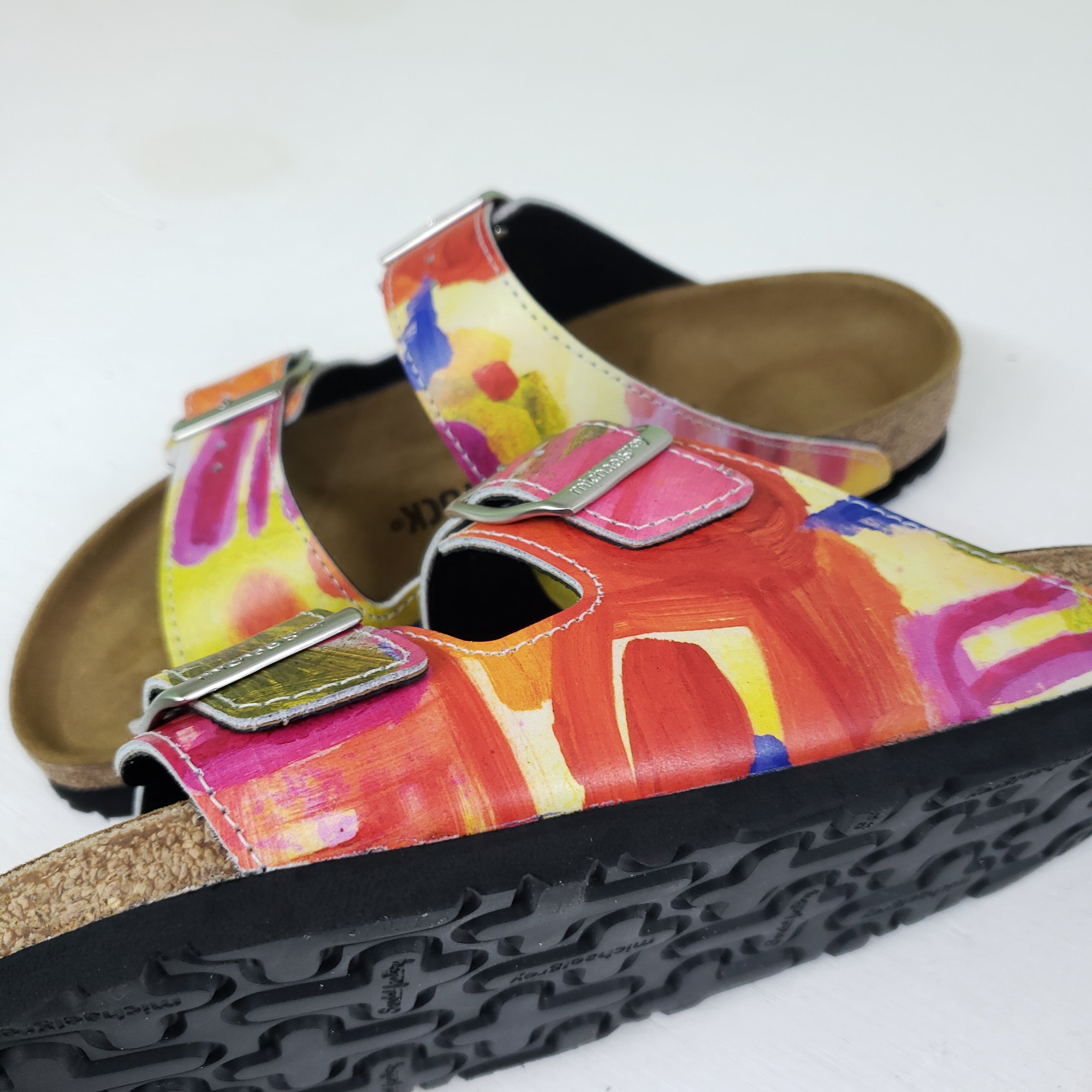 THE CARNIVAL OF THE HEART: CUSTOM BIRKENSTOCKS  by JULES GISSLER x Michael Grey