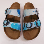 SUMMER BREEZE: CUSTOM BIRKENSTOCKS  by DOREEN CARSCADDEN x Michael Grey