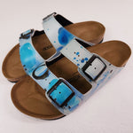 SUMMER BREEZE: CUSTOM BIRKENSTOCKS  by DOREEN CARSCADDEN x Michael Grey