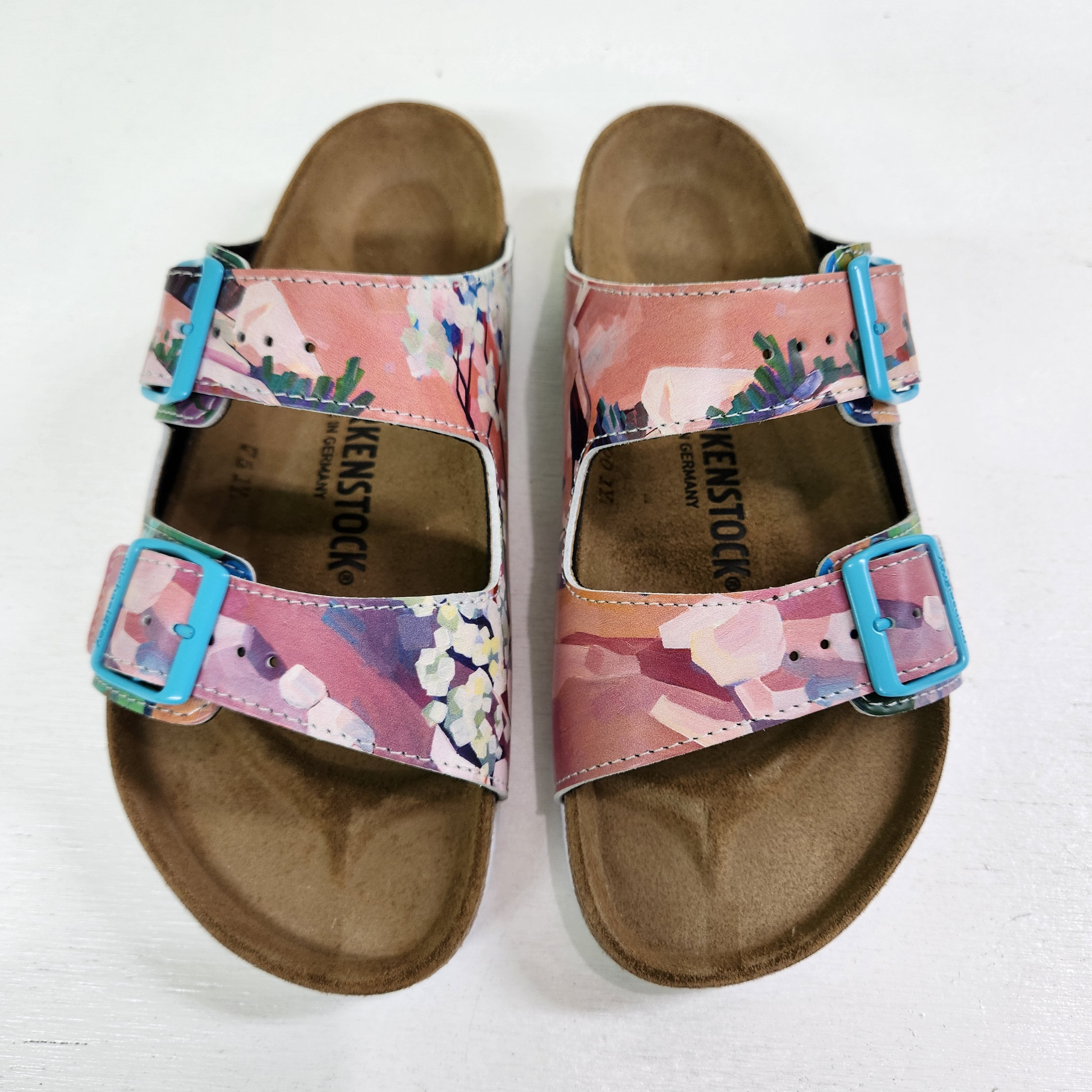 PINK GRANITE: CUSTOM BIRKENSTOCKS  by MELISSA READ-DEVINE x Michael Grey