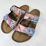 PINK GRANITE: CUSTOM BIRKENSTOCKS  by MELISSA READ-DEVINE x Michael Grey