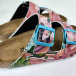 PINK GRANITE: CUSTOM BIRKENSTOCKS  by MELISSA READ-DEVINE x Michael Grey