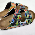 OUR LAND IS A GARDEN: CUSTOM BIRKENSTOCKS  by MELISSA READ-DEVINE x Michael Grey