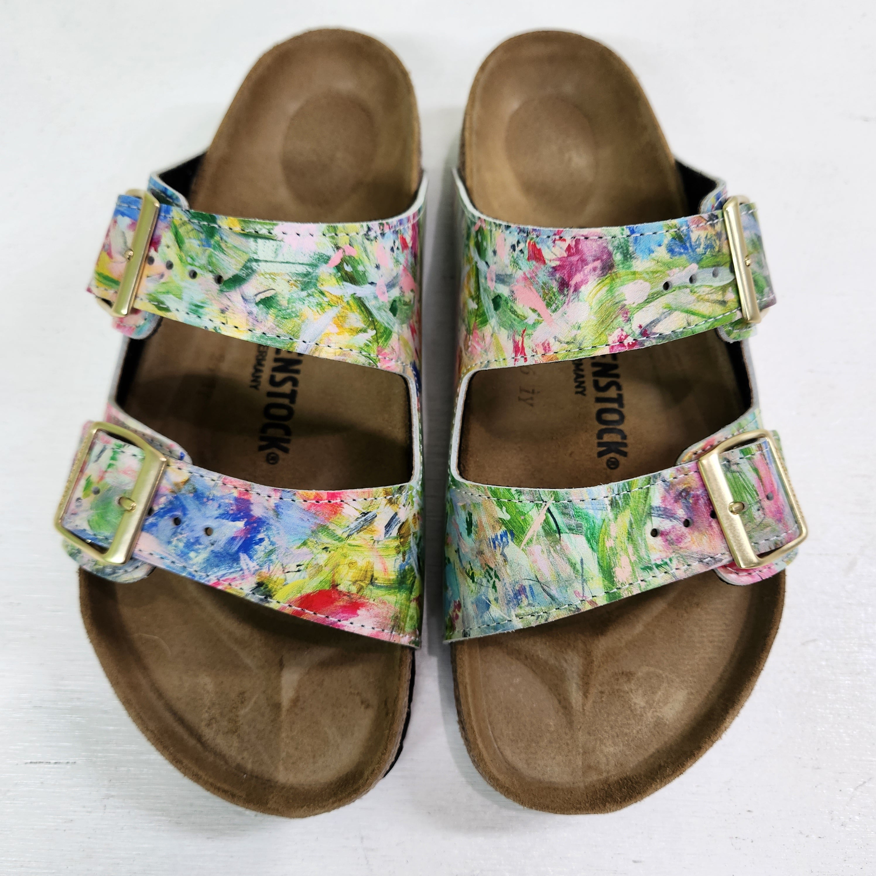 BLOOM : CUSTOM BIRKENSTOCKS  by JULIA FELLERS-GREEN x Michael Grey