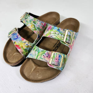 BLOOM : CUSTOM BIRKENSTOCKS  by JULIA FELLERS-GREEN x Michael Grey