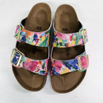 FRENCH LINEN & TULIPS : CUSTOM BIRKENSTOCKS  by JULIA FELLERS-GREEN x Michael Grey