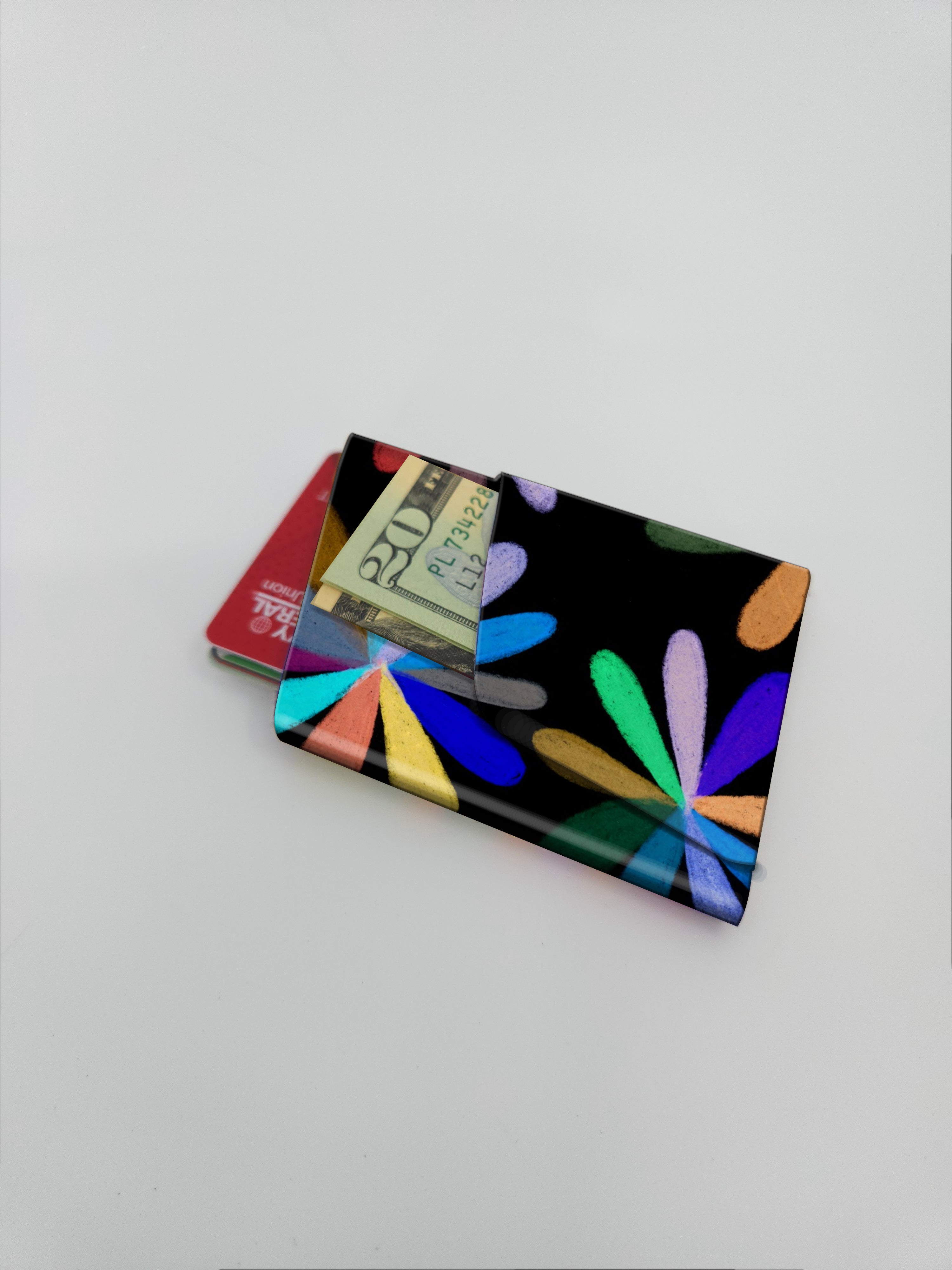 FLOWER POWER:  WALLET by CASSI OTT x Michael Grey