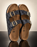 BLACK DAMIER  LOUIS VUITTON CUSTOM X BIRKENSTOCK