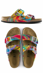 MY HAPPY PLACE: CUSTOM BIRKENSTOCKS  by CINDY LARIMORE x Michael Grey