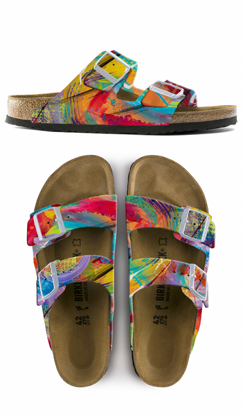 MY HAPPY PLACE: CUSTOM BIRKENSTOCKS by CINDY LARIMORE x Michael