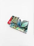 BLUE GARDEN:  WALLET by KIMBERLY DEENE x Michael Grey
