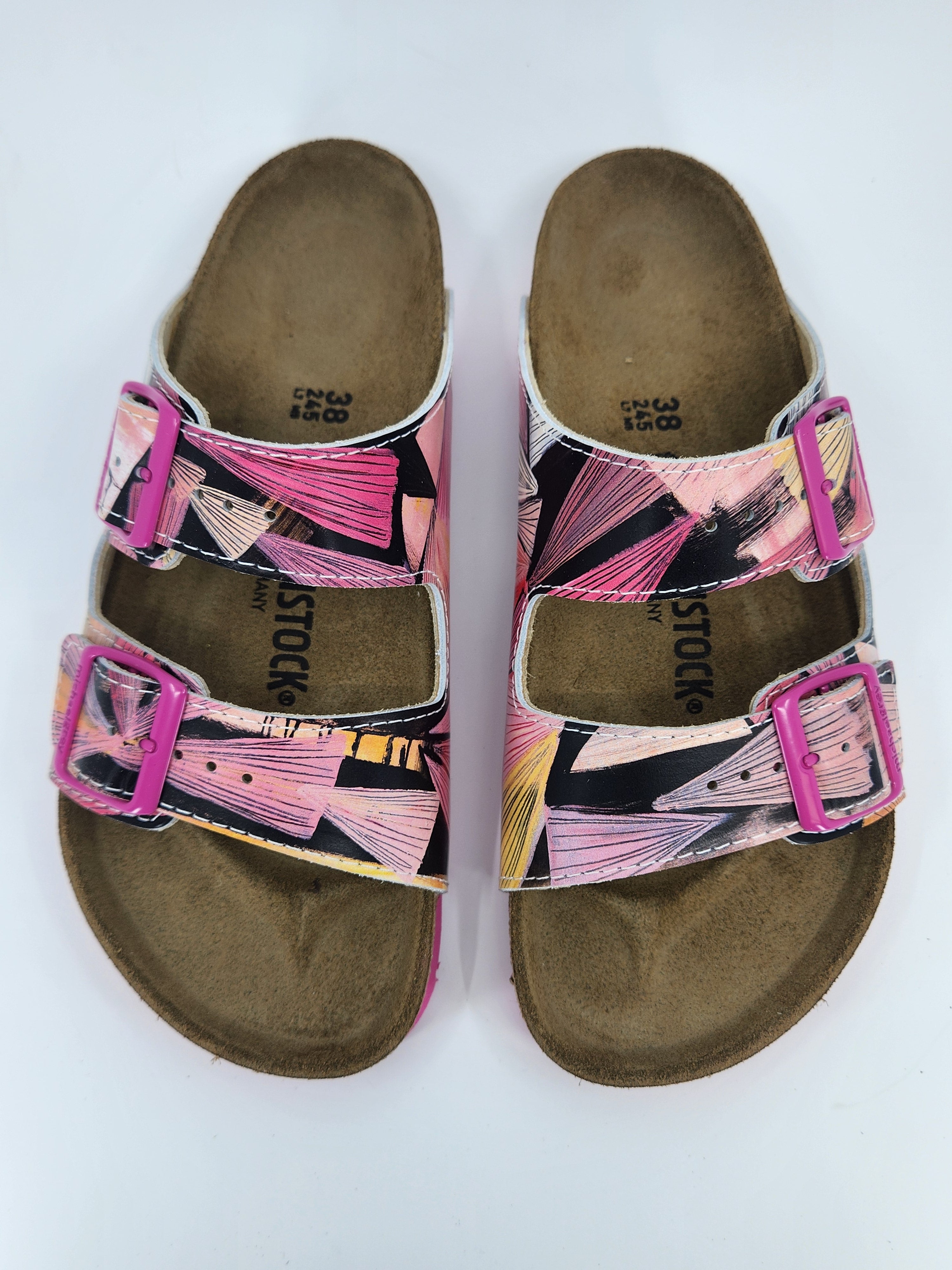 CELEBRATION OCCASION : CUSTOM BIRKENSTOCKS  by ABBY HOUSTON x Michael Grey