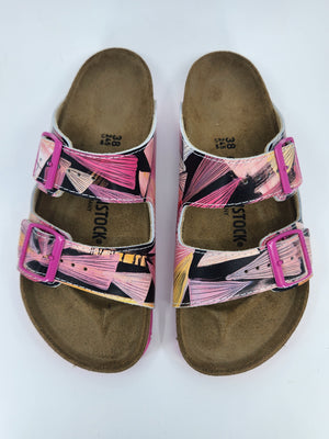 CELEBRATION OCCASION : CUSTOM BIRKENSTOCKS  by ABBY HOUSTON x Michael Grey