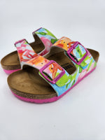 VINTAGE GARDEN : CUSTOM BIRKENSTOCKS  by RAE MISSIGMAN x Michael Grey