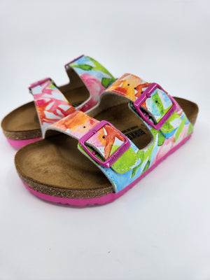 VINTAGE GARDEN : CUSTOM BIRKENSTOCKS  by RAE MISSIGMAN x Michael Grey