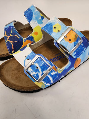 Beatrice aka the adventurer Betty:  CUSTOM BIRKENSTOCKS  by JULES GISSLER x Michael Grey