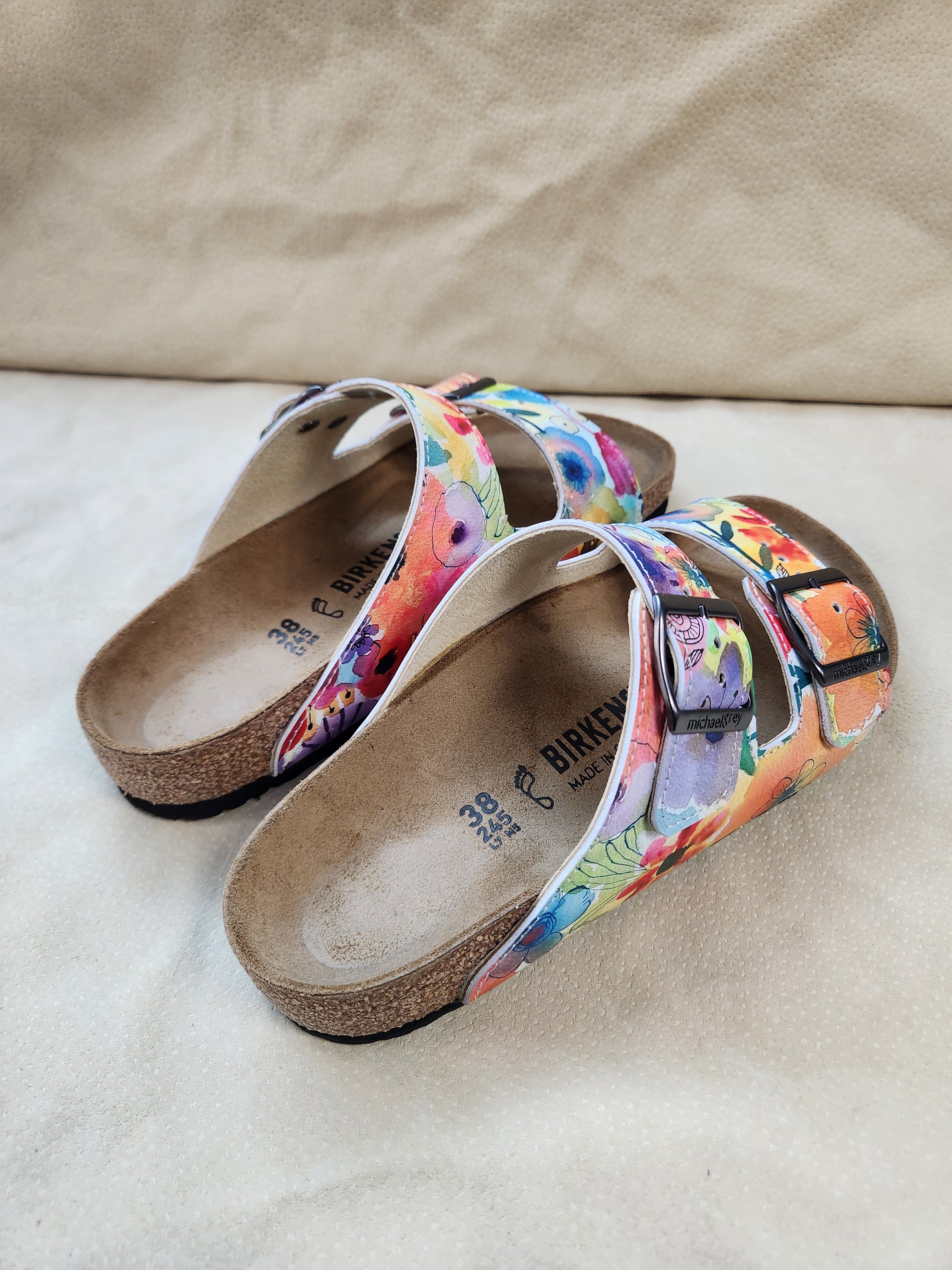 CIRCUS DAZE: CUSTOM BIRKENSTOCKS  by BETH NADLER x Michael Grey