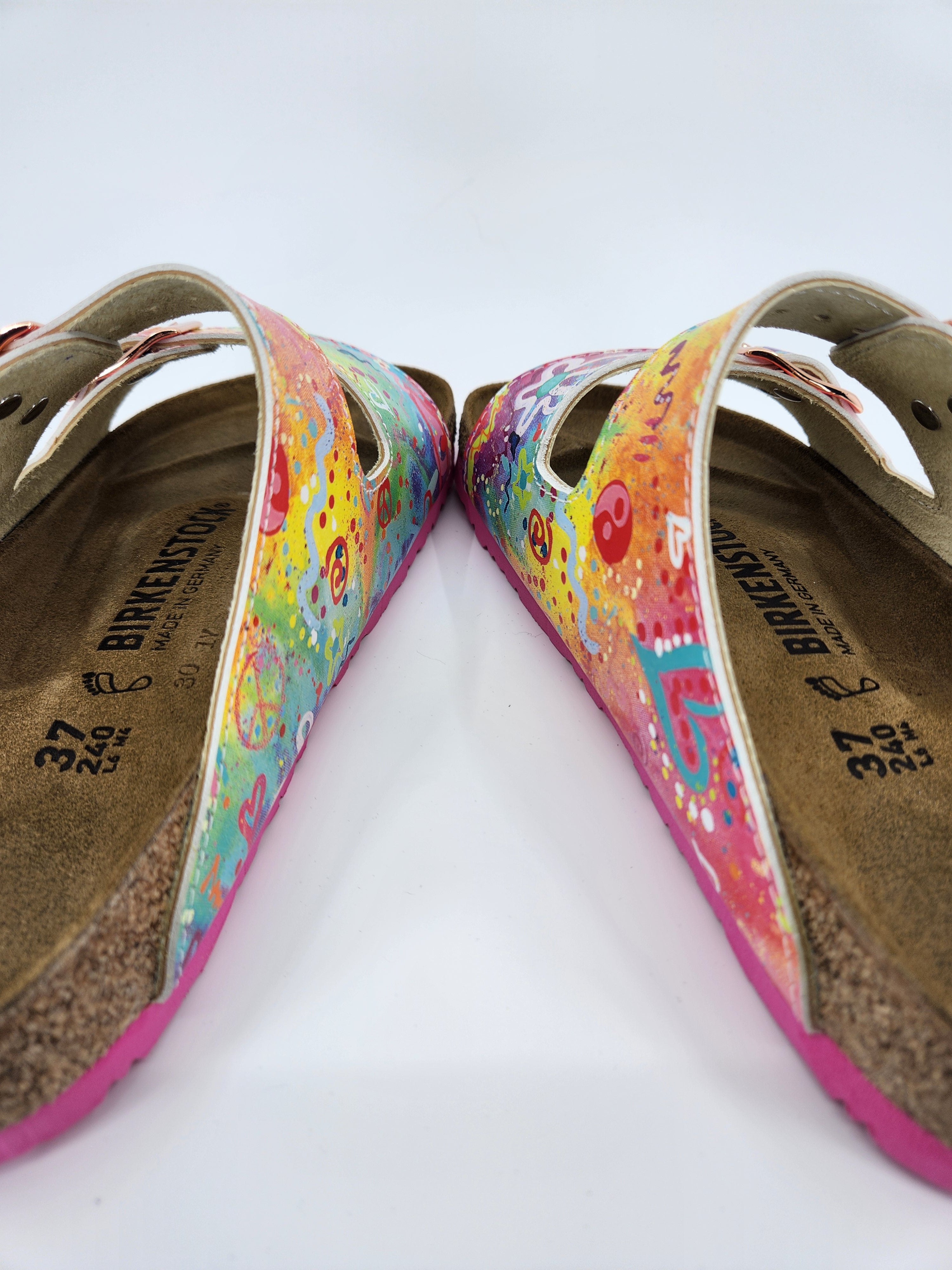 DREAMLAND : CUSTOM BIRKENSTOCKS  by VAL SULLIVAN x Michael Grey