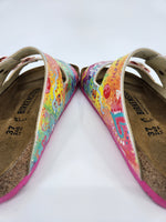 DREAMLAND : CUSTOM BIRKENSTOCKS  by VAL SULLIVAN x Michael Grey