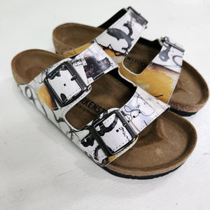 COLLAGE 44: CUSTOM BIRKENSTOCKS  by DeeDee CATRON x Michael Grey