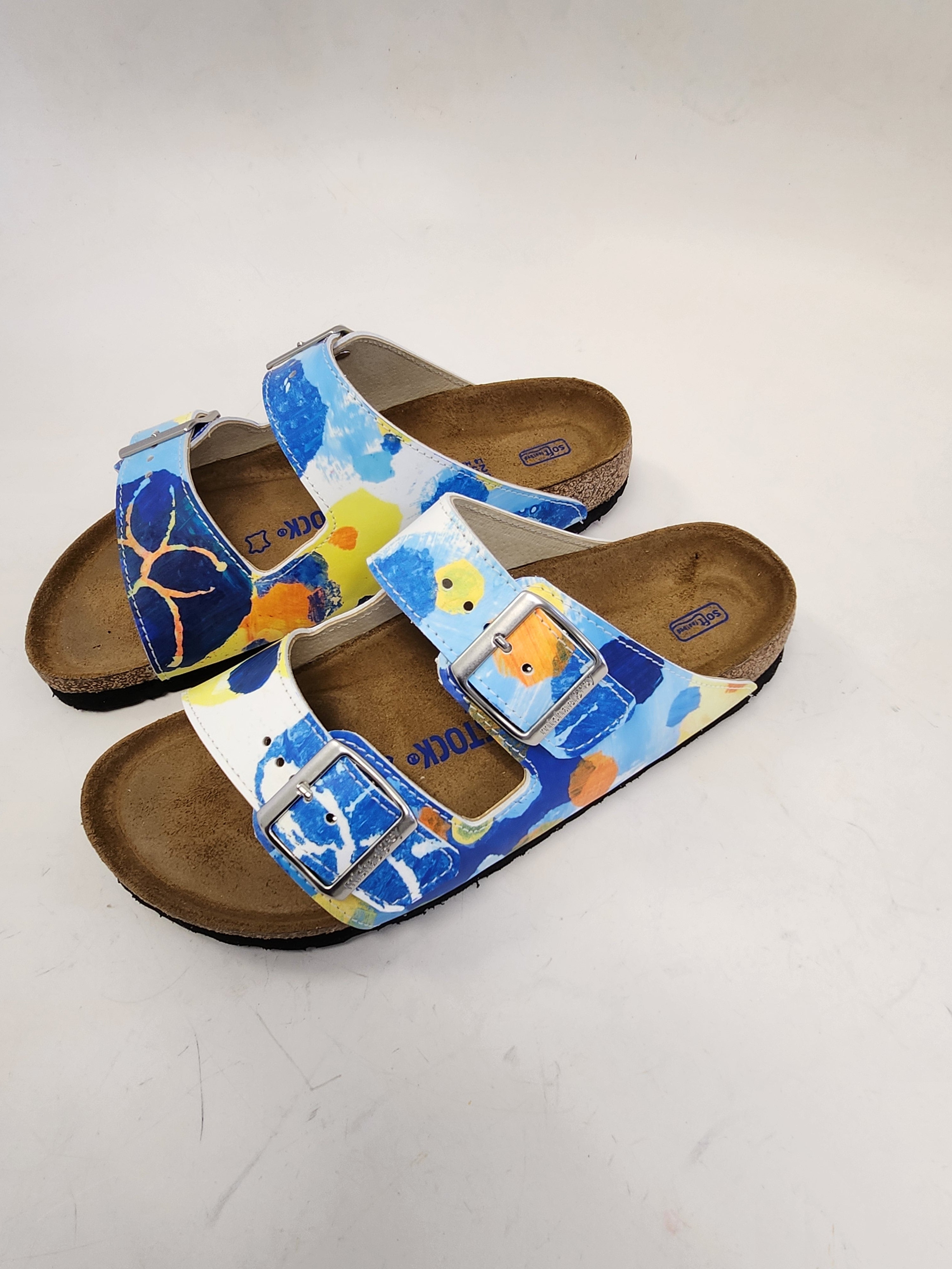 Beatrice aka the adventurer Betty:  CUSTOM BIRKENSTOCKS  by JULES GISSLER x Michael Grey