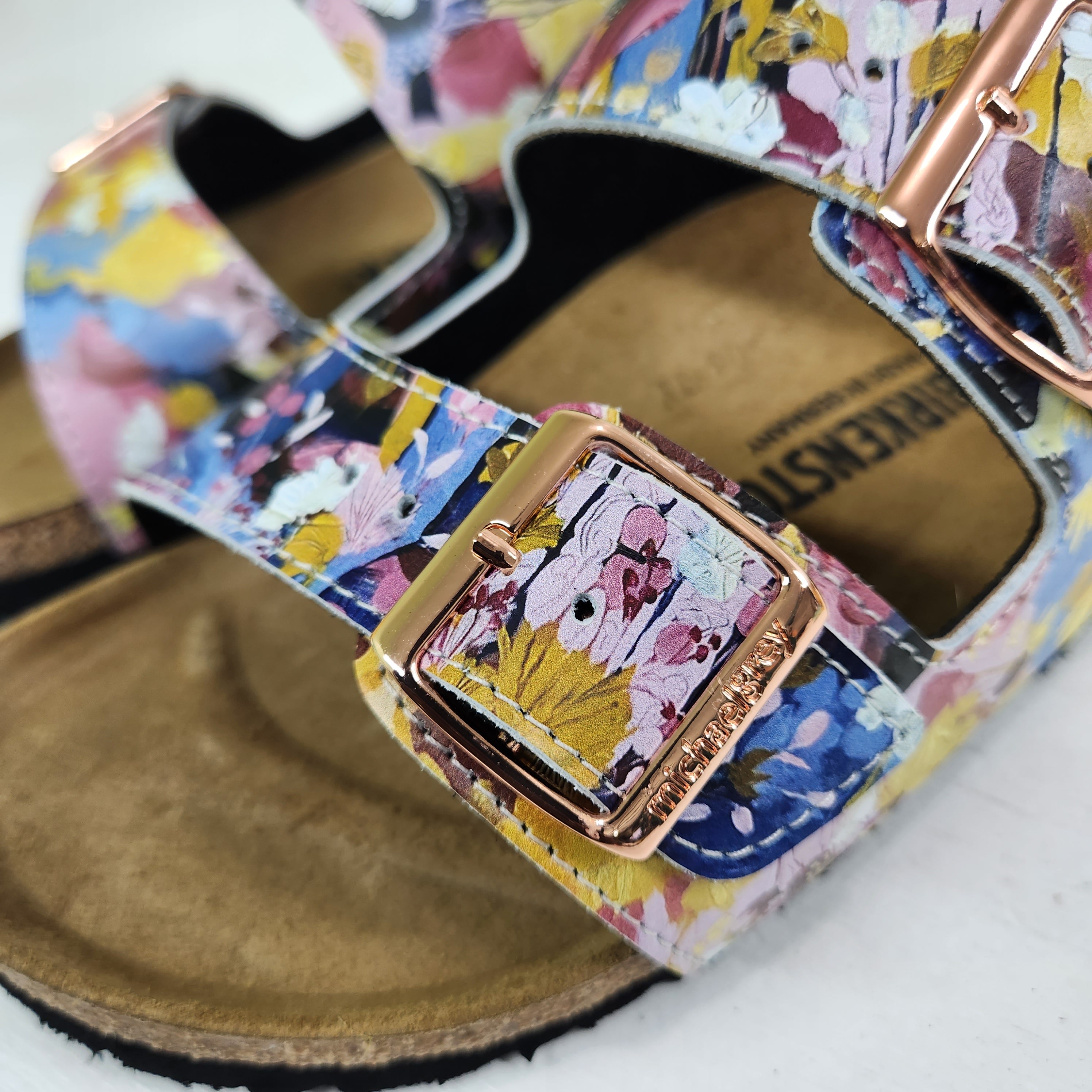 THE JOURNEY DEEPENS: CUSTOM BIRKENSTOCKS  by SUSAN NETHERCOTE x Michael Grey