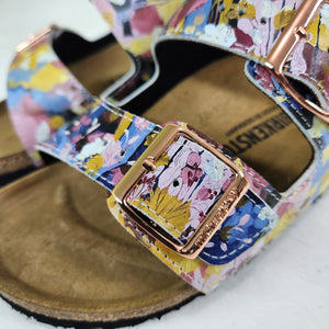 THE JOURNEY DEEPENS: CUSTOM BIRKENSTOCKS  by SUSAN NETHERCOTE x Michael Grey