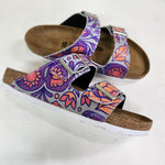 SUNRISE : CUSTOM BIRKENSTOCKS  by ADA SISA x Michael Grey