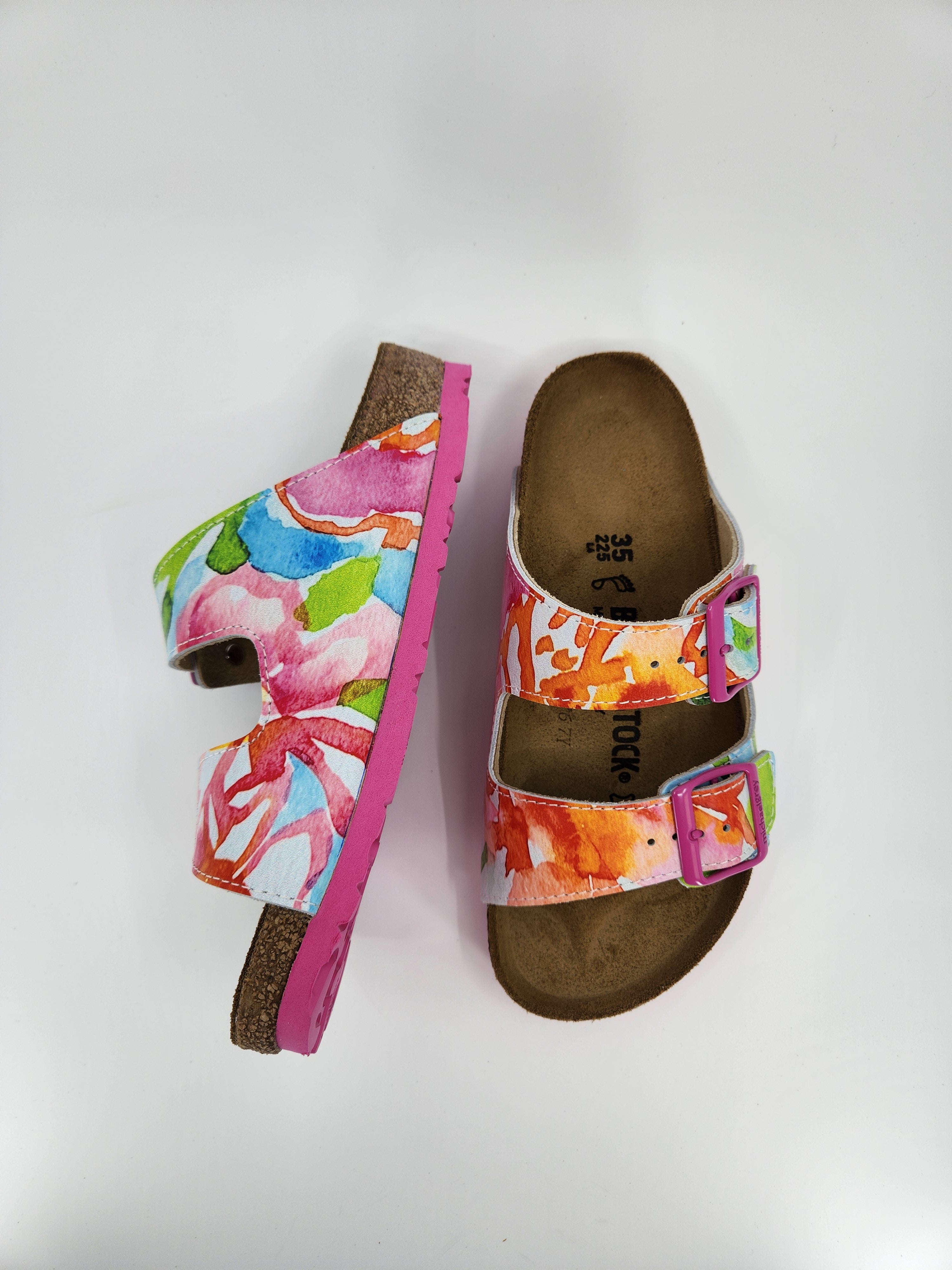 VINTAGE GARDEN : CUSTOM BIRKENSTOCKS  by RAE MISSIGMAN x Michael Grey