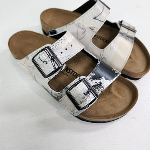 COLLAGE 29: CUSTOM BIRKENSTOCKS  by DeeDee CATRON x Michael Grey