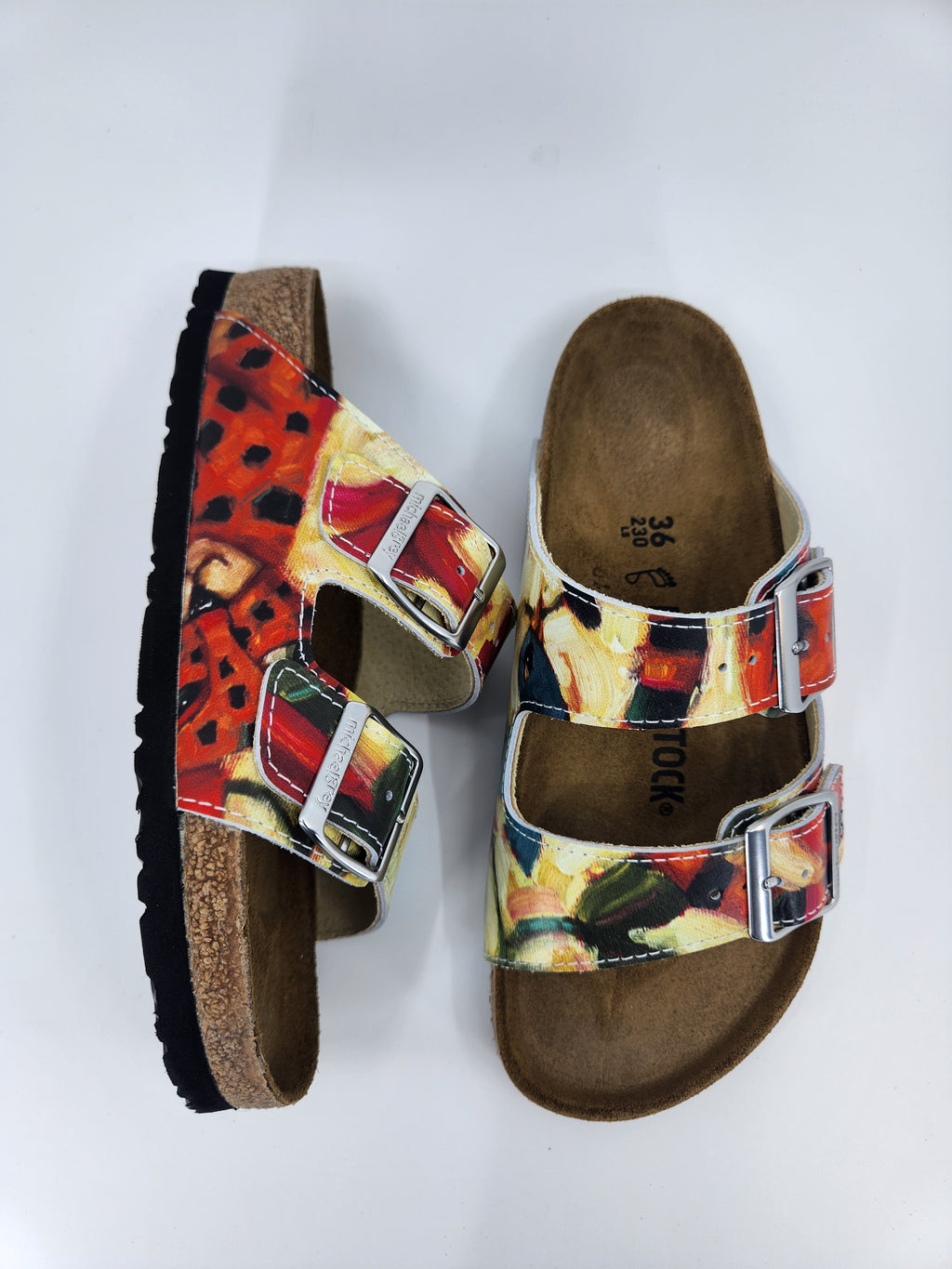 ENCOUNTERS IN PINK  : CUSTOM BIRKENSTOCKS  by CINDY REVELL x Michael Grey