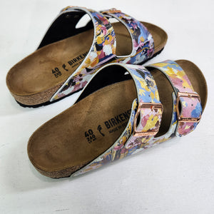 THE JOURNEY DEEPENS: CUSTOM BIRKENSTOCKS  by SUSAN NETHERCOTE x Michael Grey