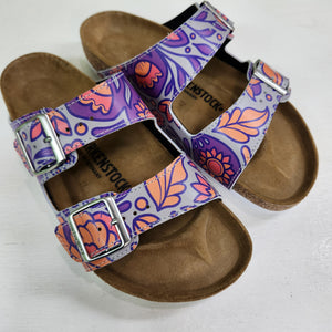 SUNRISE : CUSTOM BIRKENSTOCKS  by ADA SISA x Michael Grey